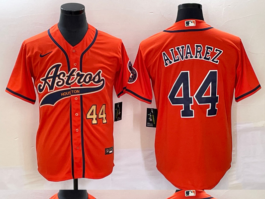 Men/Women/Youth Houston Astros Yordan Álvarez #44 baseball Jerseys