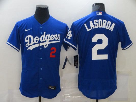 Men/Women/Youth Los Angeles Dodgers Tommy Lasorda #2 baseball Jerseys