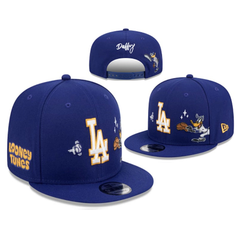 Vintage LA Stitched Baseball Cap - Premium 3D Embroidered Retro Snapback & Fitted (38 Styles)