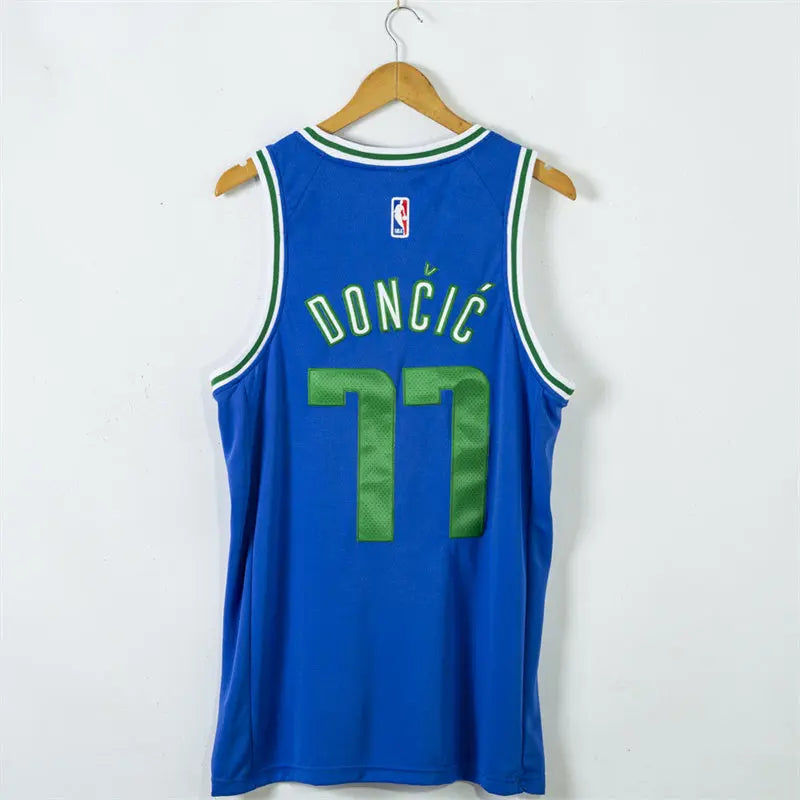 Dallas Mavericks Luka Don?i? NO.77 Basketball Jersey