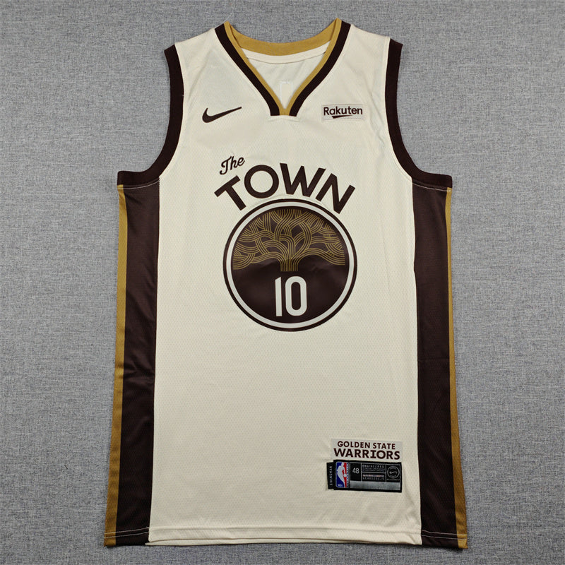 New season Golden State Warriors Jimmy Butler NO.10 Basketball Jersey city version