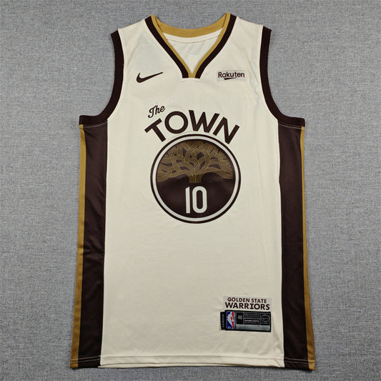 New season Golden State Warriors Jimmy Butler NO.10 Basketball Jersey city version