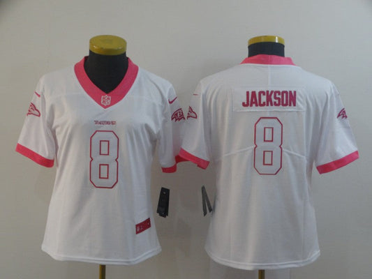 Women's Baltimore Ravens Lamar Jackson NO.8 Football Jerseys