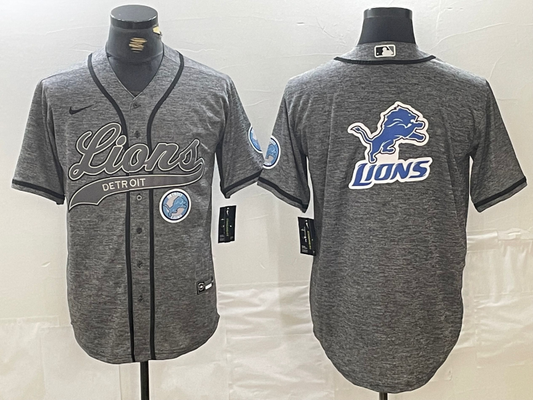 men/women/kids Detroit Lions baseball Jerseys