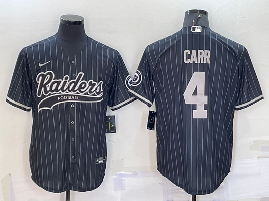 Adult ‎Oakland Raiders Derek Carr NO.4 Football Jerseys