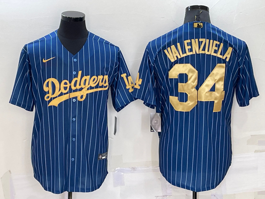 Men/Women/Youth Los Angeles Dodgers Fernando Valenzuela #34 baseball Jerseys