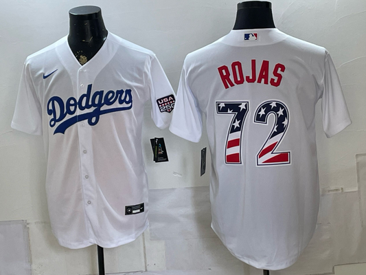 Men/Women/Youth Los Angeles Dodgers Miguel Rojas NO.72 baseball Jerseys