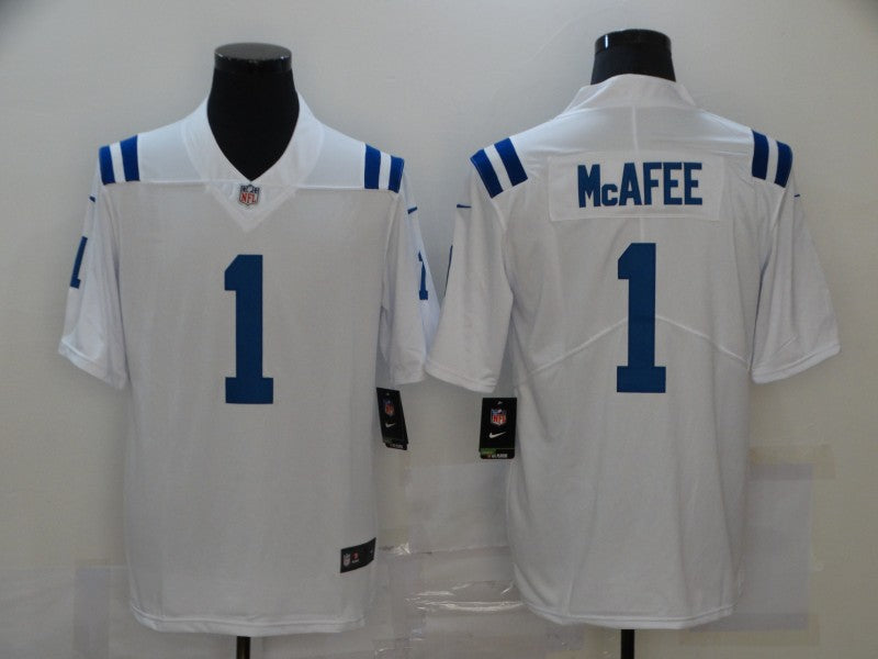 Adult Indianapolis Colts Pat McAfee NO.1 Football Jerseys
