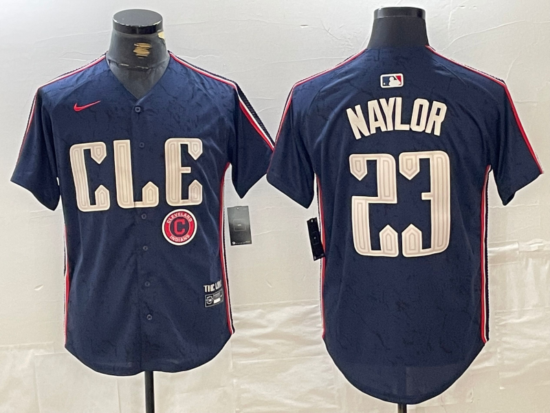 Men/Women/Youth Cleveland Indians Bo Naylor #23 baseball Jerseys