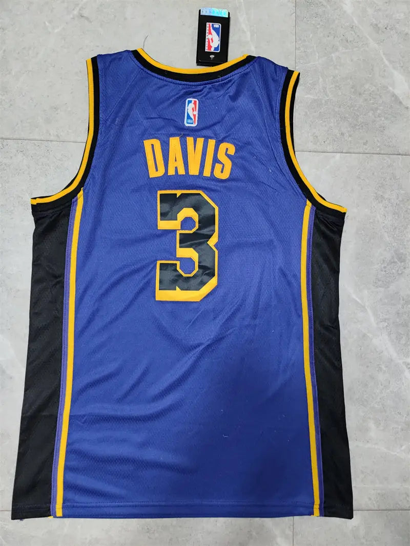 Los Angeles Lakers Anthony Davis NO.3 Basketball Jersey