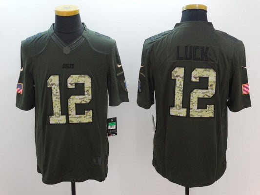 Adult Indianapolis Colts Andrew Luck NO.12 Football Jerseys