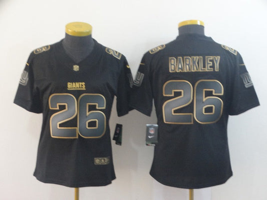 Women New York Giants Saquon Barkley NO.26 Football Jerseys