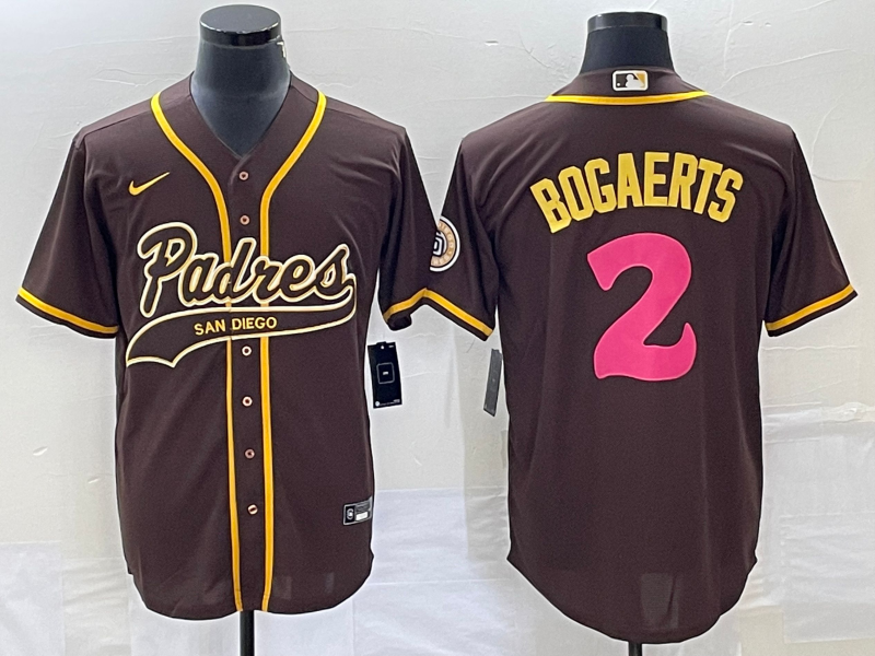 Men/Women/Youth San Diego Padres Xander Bogaerts  #2 baseball Jerseys