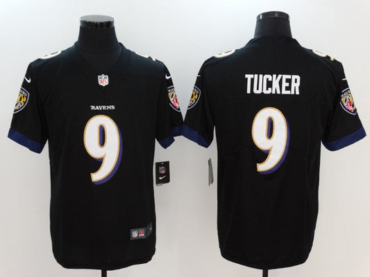 Adult  Baltimore Ravens Justin Tucker NO.9 Football Jerseys