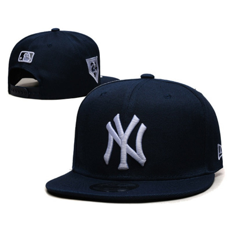 NYC City Baseball NY Symbol Flat Brim & Dad Caps, Unisex Adjustable Local Game Day Headwear Multi-Color Washed Solid Two-Tone Mesh Styles