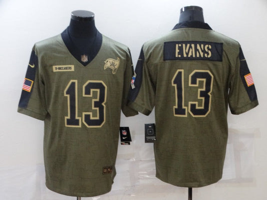 Adult Tampa Bay Buccaneers Mike Evans NO.13 Football Jerseys