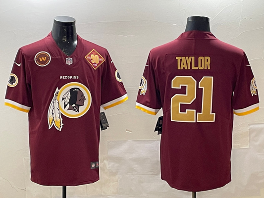 2025 new Adult Washington Redskins Sean Taylor NO.21 Football Jerseys