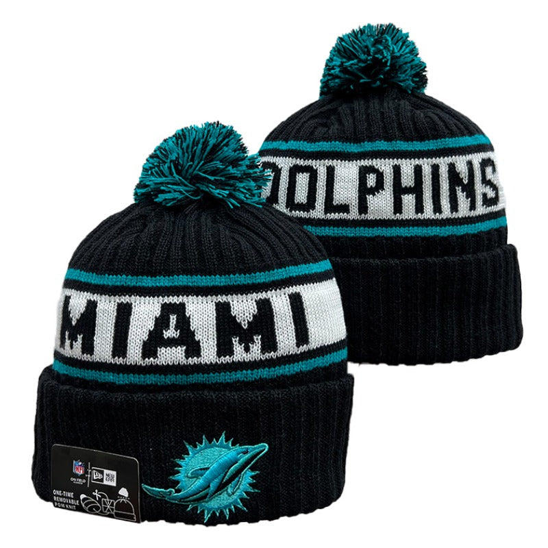 Miami Dolphins knitted NFL hats