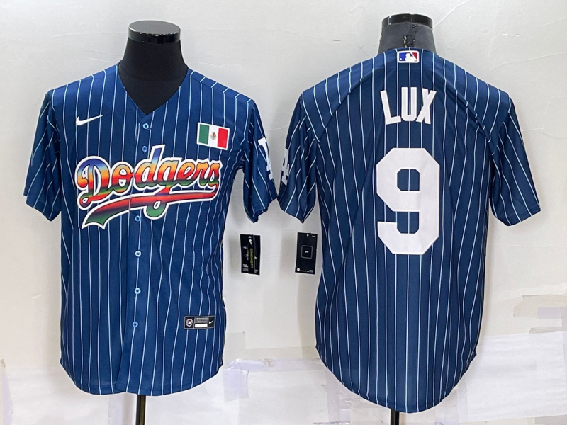 Men/Women/Youth Los Angeles Dodgers Gavin Lux #9 baseball Jerseys