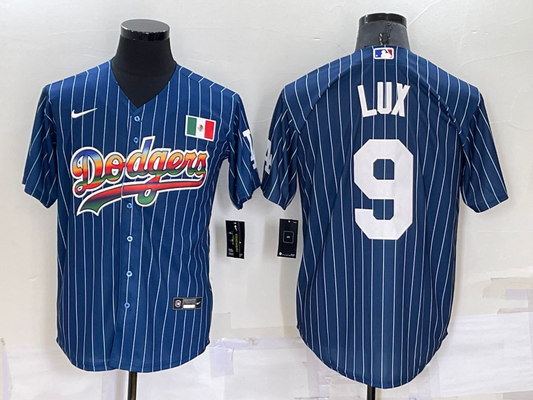 Men/Women/Youth Los Angeles Dodgers Gavin Lux #9 baseball Jerseys