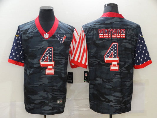 Adult Houston Texans Deshaun Watson NO.4 Football Jerseys