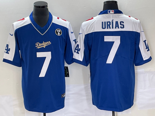 Men/Women/Youth Los Angeles Dodgers Julio Urías #7 baseball Jerseys