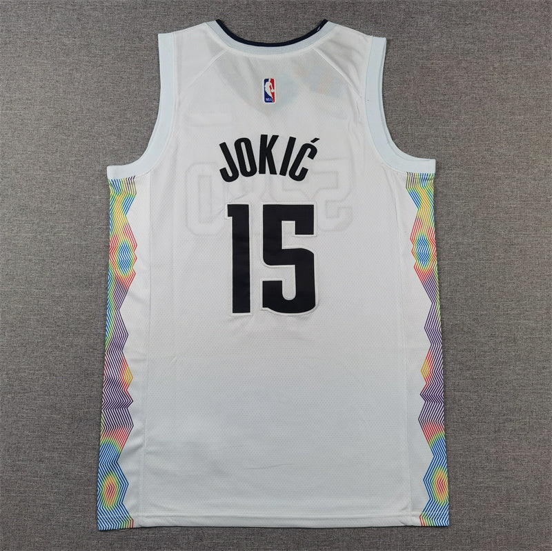 Denver Nuggets Nikola Jokic NO.15 Basketball Jersey new arrival
