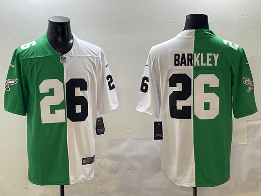 NEW Adult Philadelphia Eagles Saquon Barkley NO.26 Football Jerseys