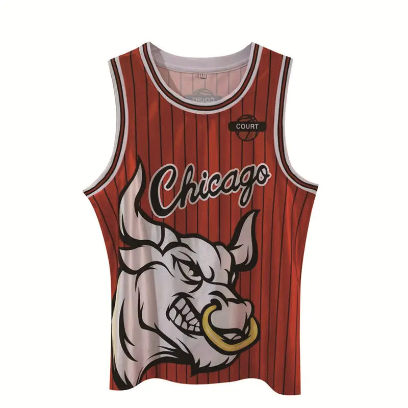Chicago Bulls Michael Jordan NO.23 Basketball Jersey