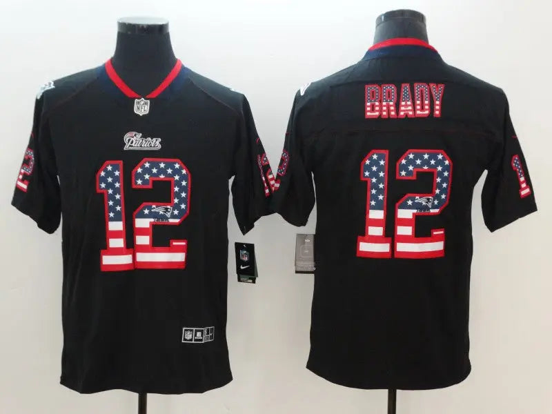 Adult New England Patriots Tom Brady NO.12 Football Jerseys