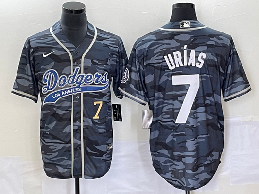Men/Women/Youth Los Angeles Dodgers Julio Urías #7 baseball Jerseys