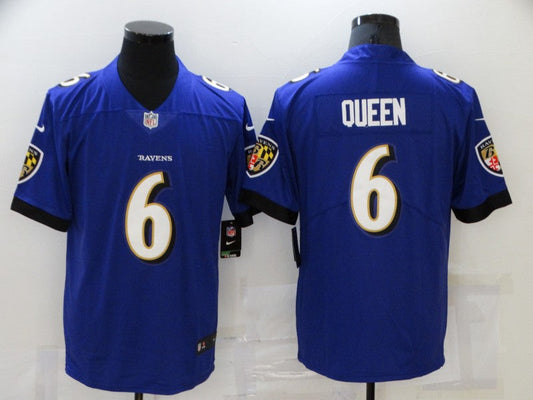 Adult  Baltimore Ravens Patrick Queen NO.6 Football Jerseys