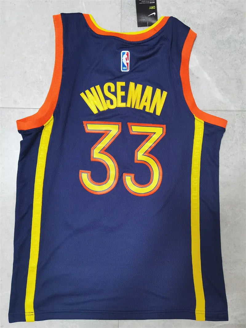 Golden State Warriors James Wiseman NO.33 Basketball Jersey
