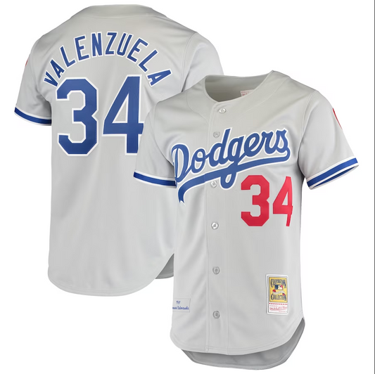 Men/Women/Youth Los Angeles Dodgers Fernando Valenzuela #34 baseball Jerseys