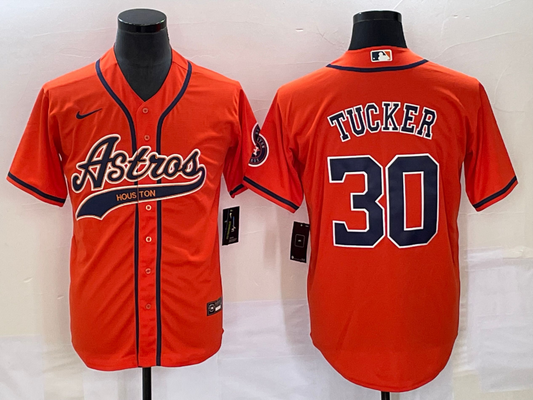 Men/Women/Youth Houston Astros Kyle Tucker #30 baseball Jerseys