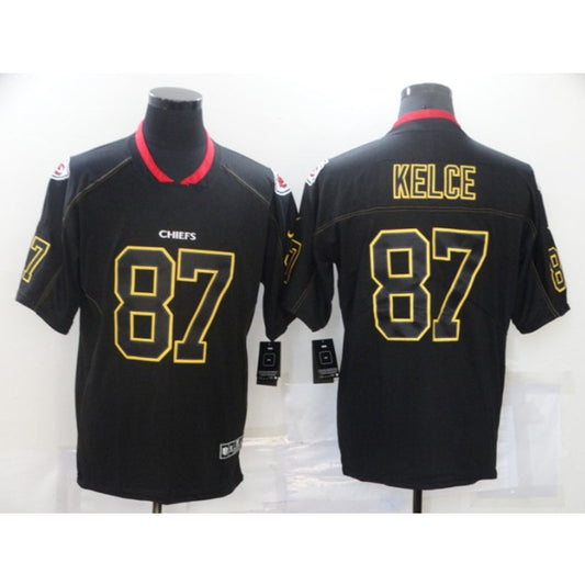 men/women/kids KC.Chiefs Kelce NO.87 Black Football Jersey