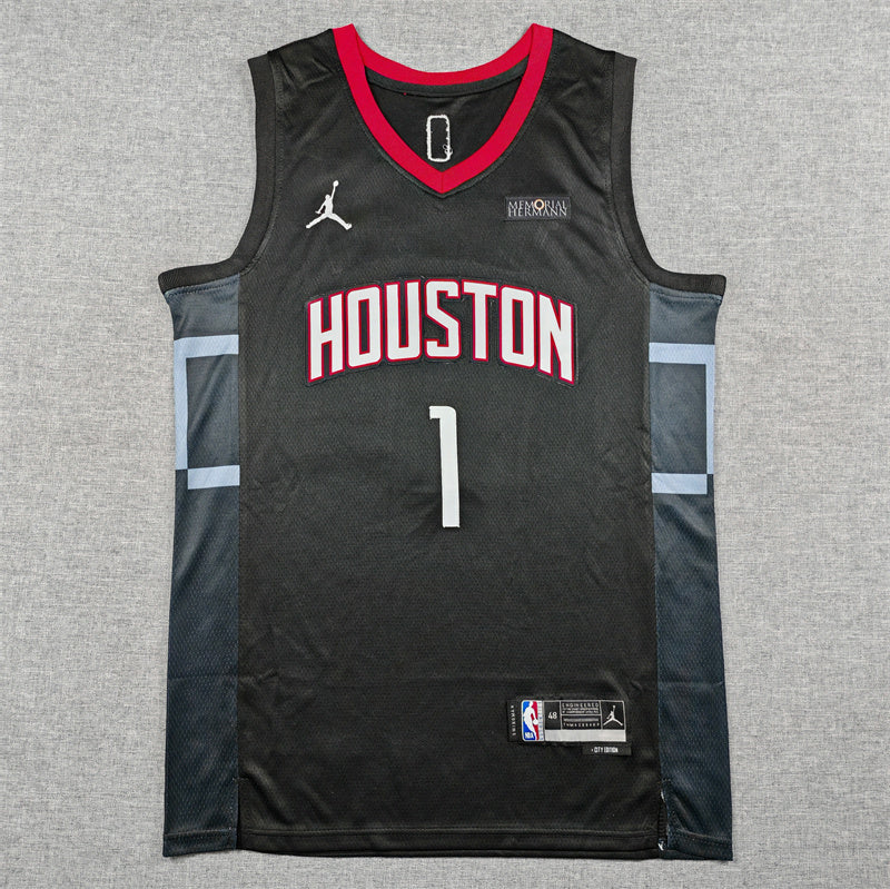 Houston rocket Amen Thompson NO.1 swingman basketball jerseys