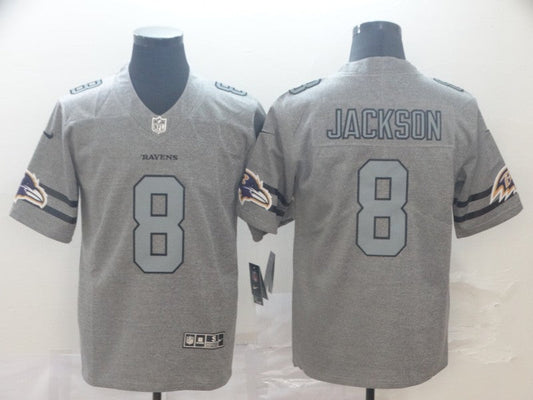Adult Baltimore Ravens Lamar Jackson NO.8 Football Jerseys