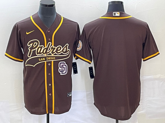 Men/Women/Youth San Diego Padres baseball Jerseys blank or custom your name and number