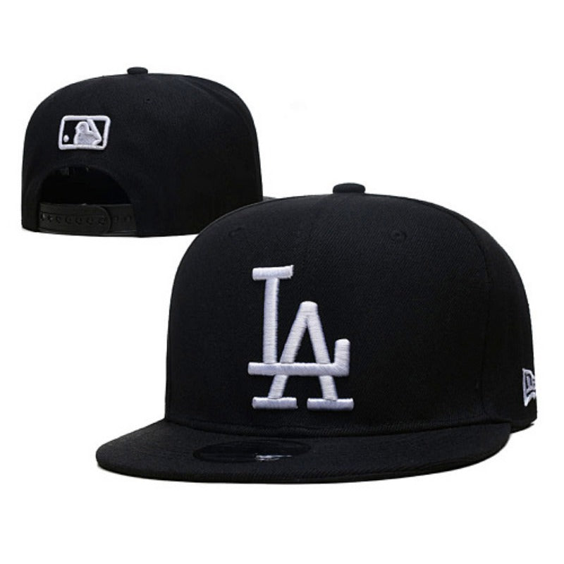 Vintage LA Stitched Baseball Cap - Premium 3D Embroidered Retro Snapback & Fitted (38 Styles)