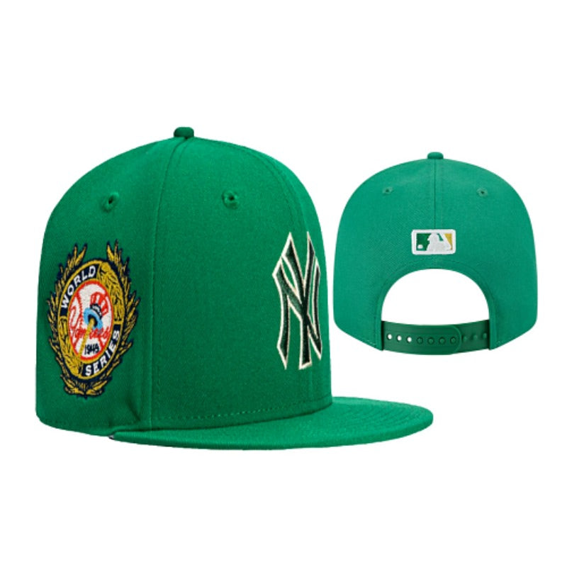 NYC City Baseball NY Symbol Flat Brim & Dad Caps, Unisex Adjustable Local Game Day Headwear Multi-Color Washed Solid Two-Tone Mesh Styles