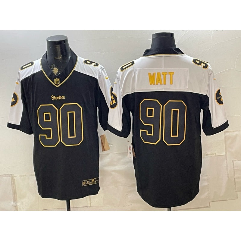 new 2025 Adult Pittsburgh Steelers T. J. Watt NO.90 Football Jerseys thanks giving version