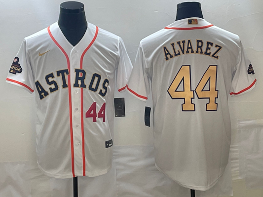 Men/Women/Youth Houston Astros Yordan Álvarez #44 baseball Jerseys