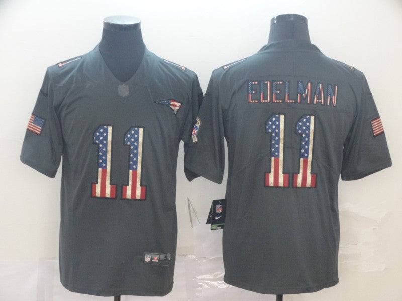 Adult New England Patriots Julian Edelman NO.11 Football Jerseys