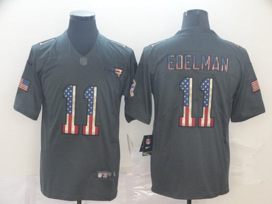Adult New England Patriots Julian Edelman NO.11 Football Jerseys