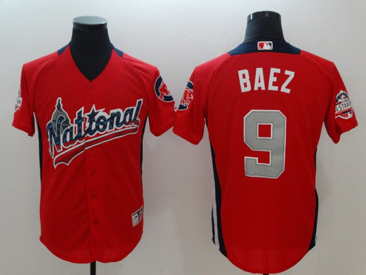 Men/Women/Youth Chicago Cubs Javier Báez #9 baseball Jerseys