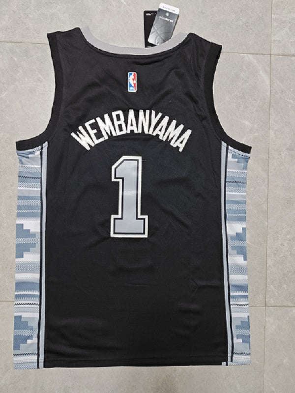 San Antonio Spurs Victor Wembanyama NO.1 Basketball Jersey