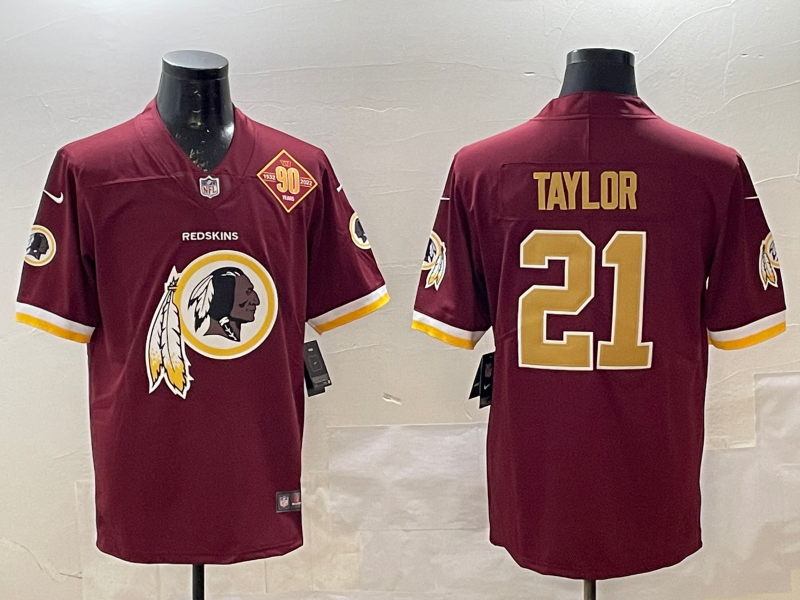 2025 new Adult Washington Redskins Sean Taylor NO.21 Football Jerseys