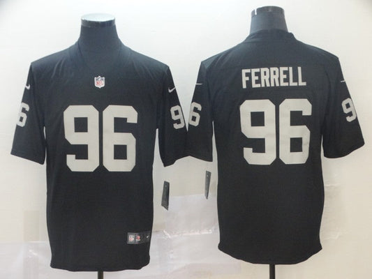 Adult ‎Oakland Raiders Clelin Ferrell NO.96 Football Jerseys
