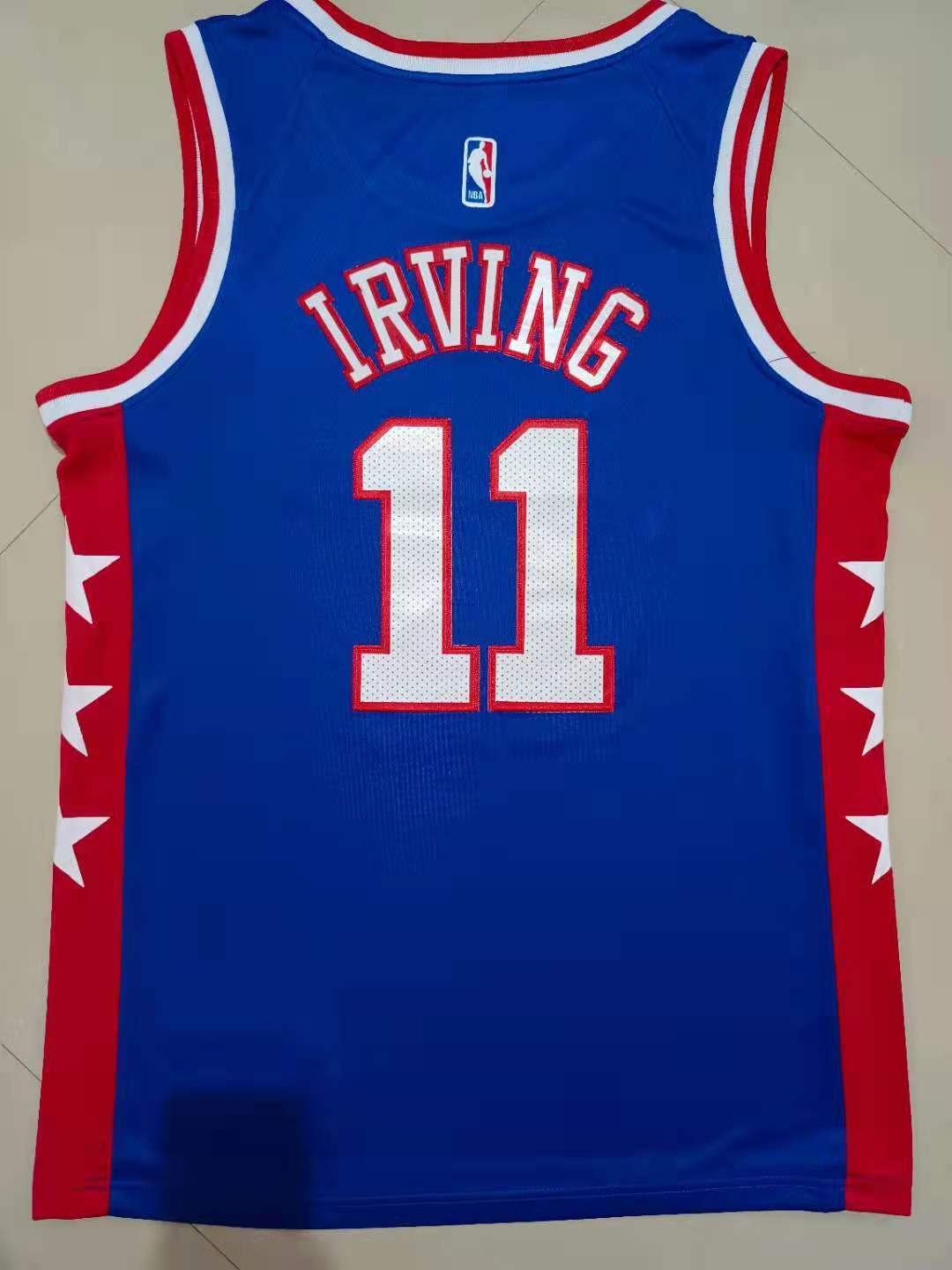 Men's Brooklyn Nets Kyrie Irving #11 Jersey blue S-2XL